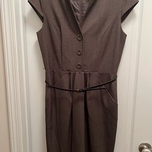 Calvin Klein Sleeveless Brown Dress Size 8